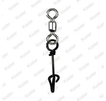 Mustad Fastach Clip with crane Swivel 10pcs. 4