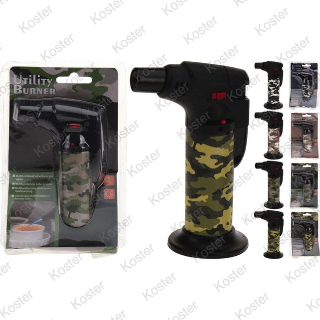 Camp Life BBQ Aansteker Jetflame (Assorti-4 Camou)