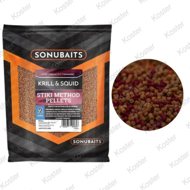 Krill & Squid Stiki Method Pellets 4mm Krill & Squid Stiki Method Pellets 4mm