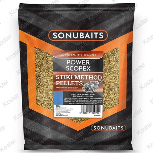 Power Scopex Stiki Method Pellets 4mm Power Scopex Stiki Method Pellets 4mm