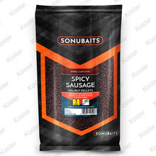 Halibut Pellets Spicy Sausage - 8mm