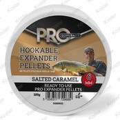 Hookable Expander Pellets - Salted Caramel 6mm Hookable Expander Pellets - Salted Caramel 6mm