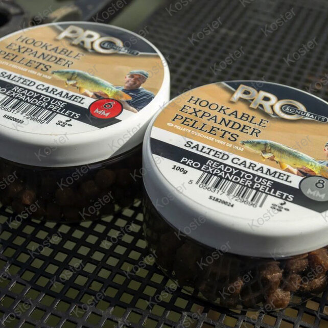 Hookable Expander Pellets - Salted Caramel 6mm Hookable Expander Pellets - Salted Caramel 6mm