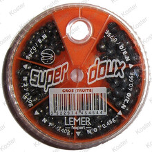 Lemer 90gr. 6-vaks Grof/Gros Truite (Oranje)