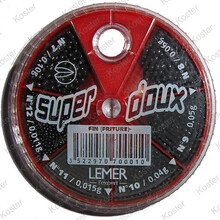 Lemer 90gr. 6-vaks Fijn/Fin (Rood)