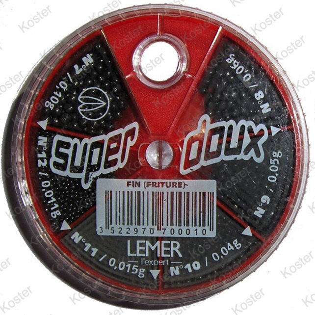 Lemer 90gr. 6-vaks Fijn/Fin (Rood) Lemer 90gr. 6-vaks Fijn/Fin (Rood)