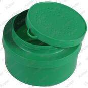 Joy of Fishing Quality Madendoos 0.75 liter met dubbele rand Joy of Fishing Quality Madendoos 0.75 liter met dubbele rand