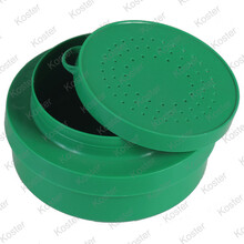 Joy of Fishing Quality Madendoos 0.25 liter met dubbele rand