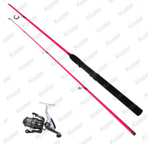 Fishing Gear Spin 165 Pink Combo Set