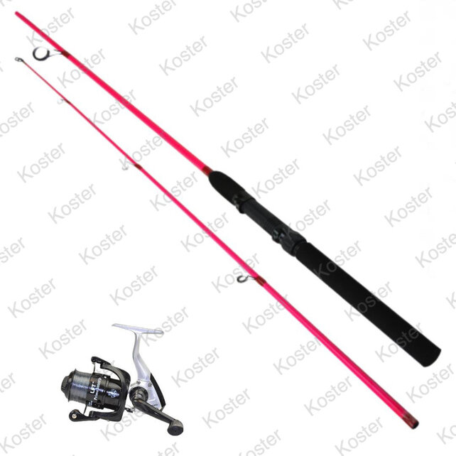 Fishing Gear Spin 165 Pink Combo Set