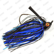 Skirted Jig Weedless 12 Gram - Magic Blue Skirted Jig Weedless 12 Gram - Magic Blue