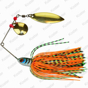 Magic Spinnerbaits 18 Gram - Orange Green Magic Spinnerbaits 18 Gram - Orange Green
