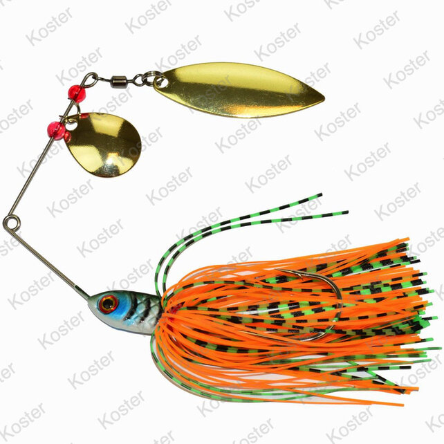 Magic Spinnerbaits 18 Gram - Orange Green Magic Spinnerbaits 18 Gram - Orange Green