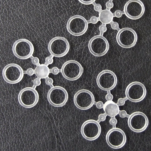 Clear Bait Bands Small 36pcs. Clear Bait Bands Small 36pcs.