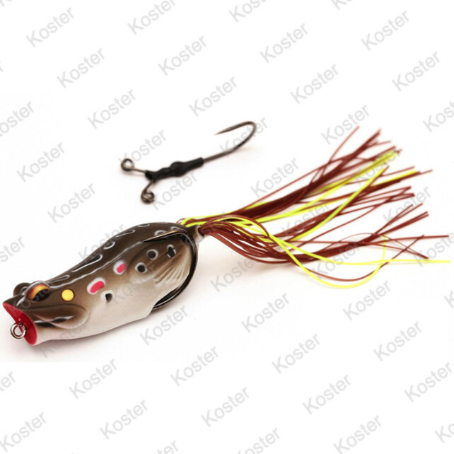 3D Pop Frog Brown 5.5cm - 14 Gram