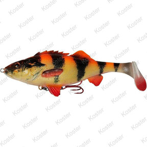4D Perch Shad Slow Sinking - Albino