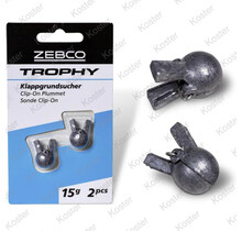 Zebco Trophy Clip-On Plummet 2 Stuks