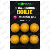 Slow-Sinking Plastic Boilie Essential Cell - 18mm Slow-Sinking Plastic Boilie Essential Cell - 18mm