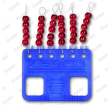 Glass Beads Red