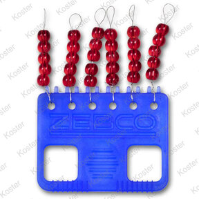 Glass Beads Red