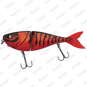 Zilla Jointed Glider 135 Red Tiger - 44 Gram Zilla Jointed Glider 135 Red Tiger - 44 Gram