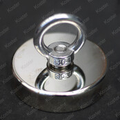 250kg Fishing magnet kit incl. storage hardcase with foam insert