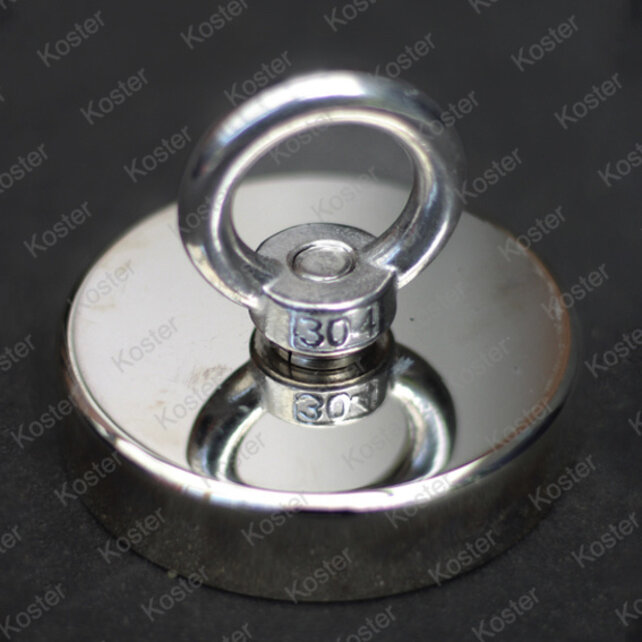 250kg Fishing magnet kit incl. storage hardcase with foam insert