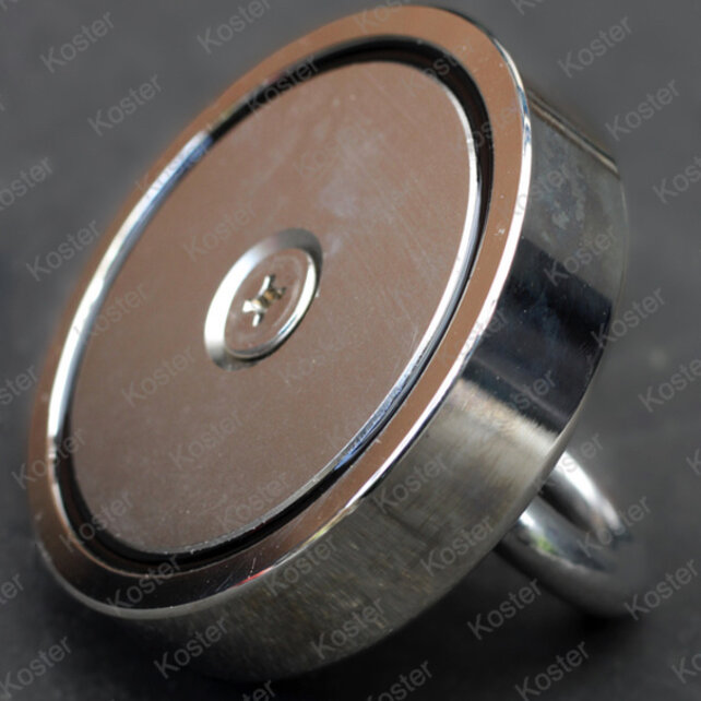 250kg Fishing magnet kit incl. storage hardcase with foam insert