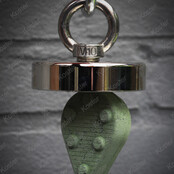 250kg Fishing magnet kit incl. storage hardcase with foam insert