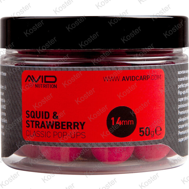 Classic Pop-Ups Squid & Strawberry - 14mm