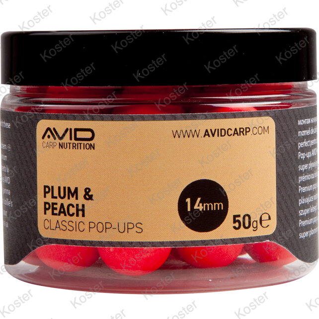 Classic Pop-Ups Plum & Peach - 14mm