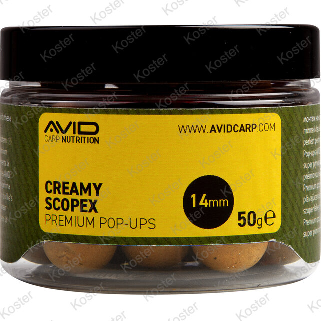 Premium Pop-Ups Creamy Scopex - 14mm Premium Pop-Ups Creamy Scopex - 14mm