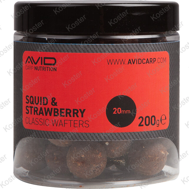 Classic Wafters Squid & Strawberry - 20mm