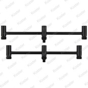 Black Label Slim Adjustable 3 Rod Buzz bars (220mm - 250mm)
