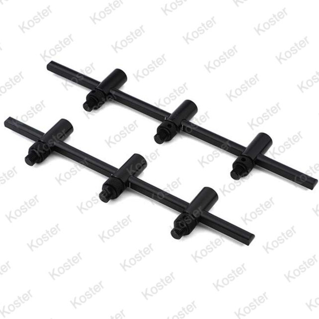 Black Label Slim Adjustable 3 Rod Buzz bars (220mm - 250mm)