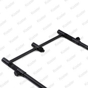Black Label Slim Adjustable 3 Rod Buzz bars (220mm - 250mm)