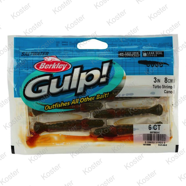Gulp! Turbo Shrimp - Camo Gulp! Turbo Shrimp - Camo