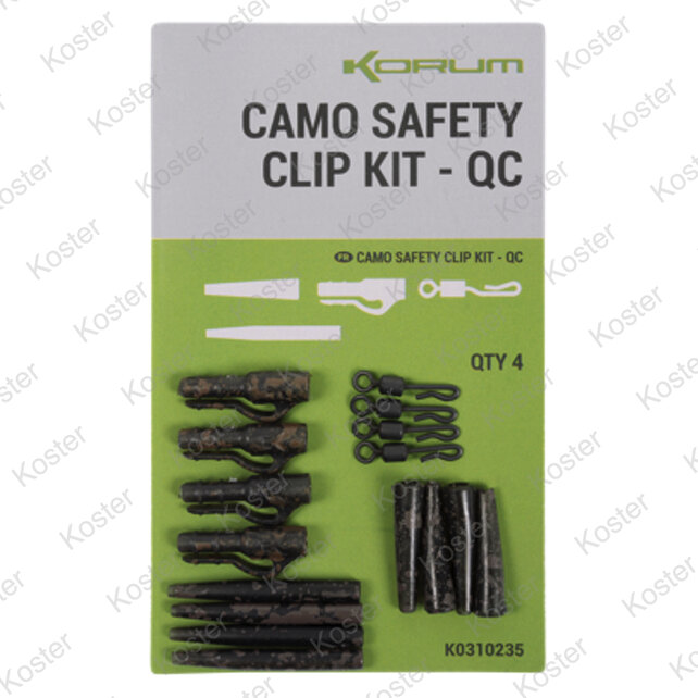 Camo Safety Clip Kit - QC