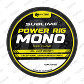 Sublime Power Rig Mono 100 Mtr. Crystal Clear. Sublime Power Rig Mono 100 Mtr. Crystal Clear.