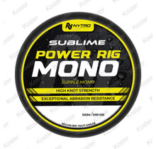 Sublime Power Rig Mono 100 Mtr. Crystal Clear.