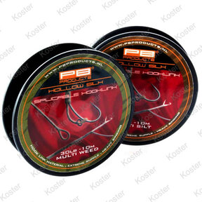 Hollow Silk Splicable Hooklink 10m 30b Multi Weed