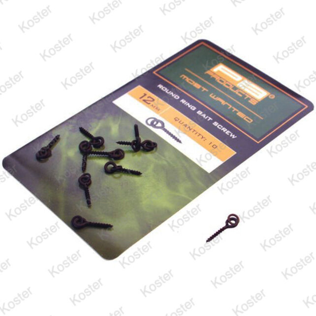 Round Ring Bait Screw 12mm 10pcs Round Ring Bait Screw 12mm 10pcs