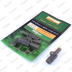 Hit & Run X-Safe Leadclip Gravel 5pcs