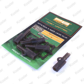 Hit & Run X-Safe Leadclip Silt 5pcs