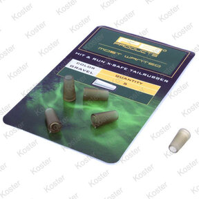 Hit & Run Xtra Safe Tailrubbers Gravel 5pcs