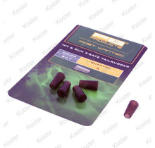 Hit & Run Xtra Safe Tailrubbers Silt 5pcs