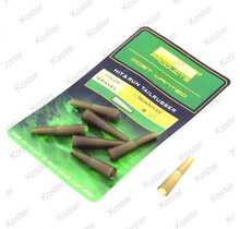 Hit & Run Tailrubbers Leadclip Gravel 8pcs