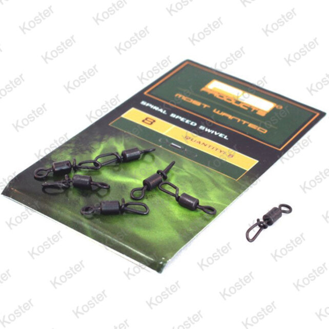 Spiral Speed Swivel 8 8pcs
