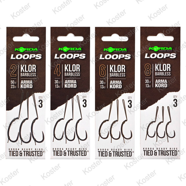 Loops Klor Barbless - Haakmaat 4