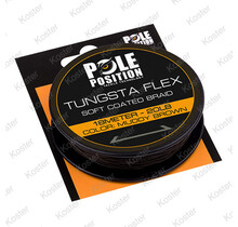 Tungsta Flex Soft Coated Braid - Muddy Brown